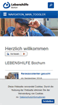 Mobile Screenshot of lebenshilfe-bochum.de